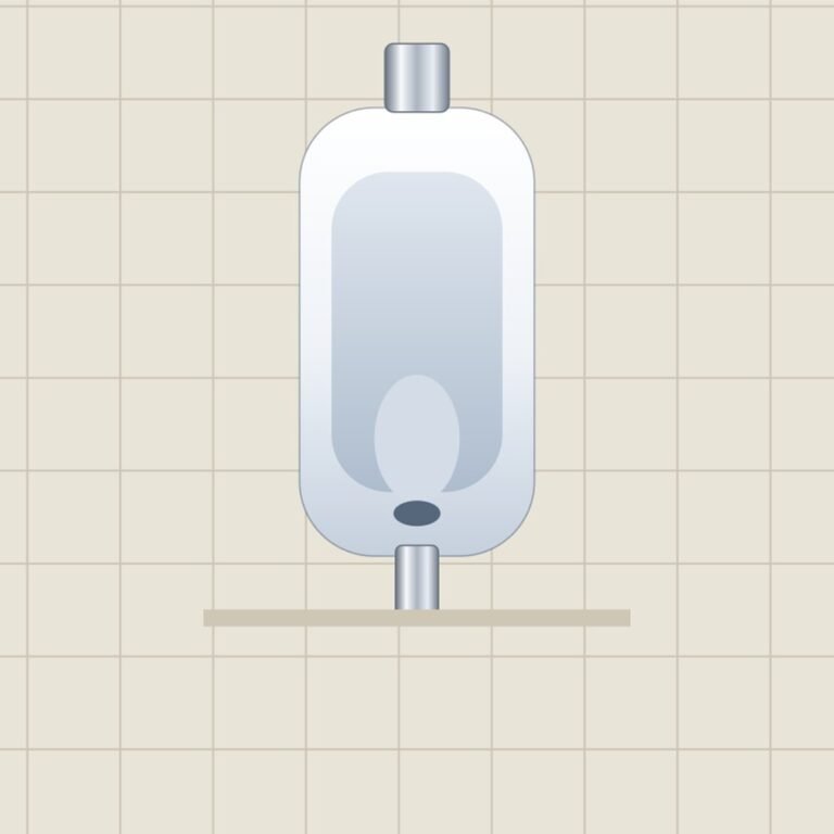 Flat Back Urinal